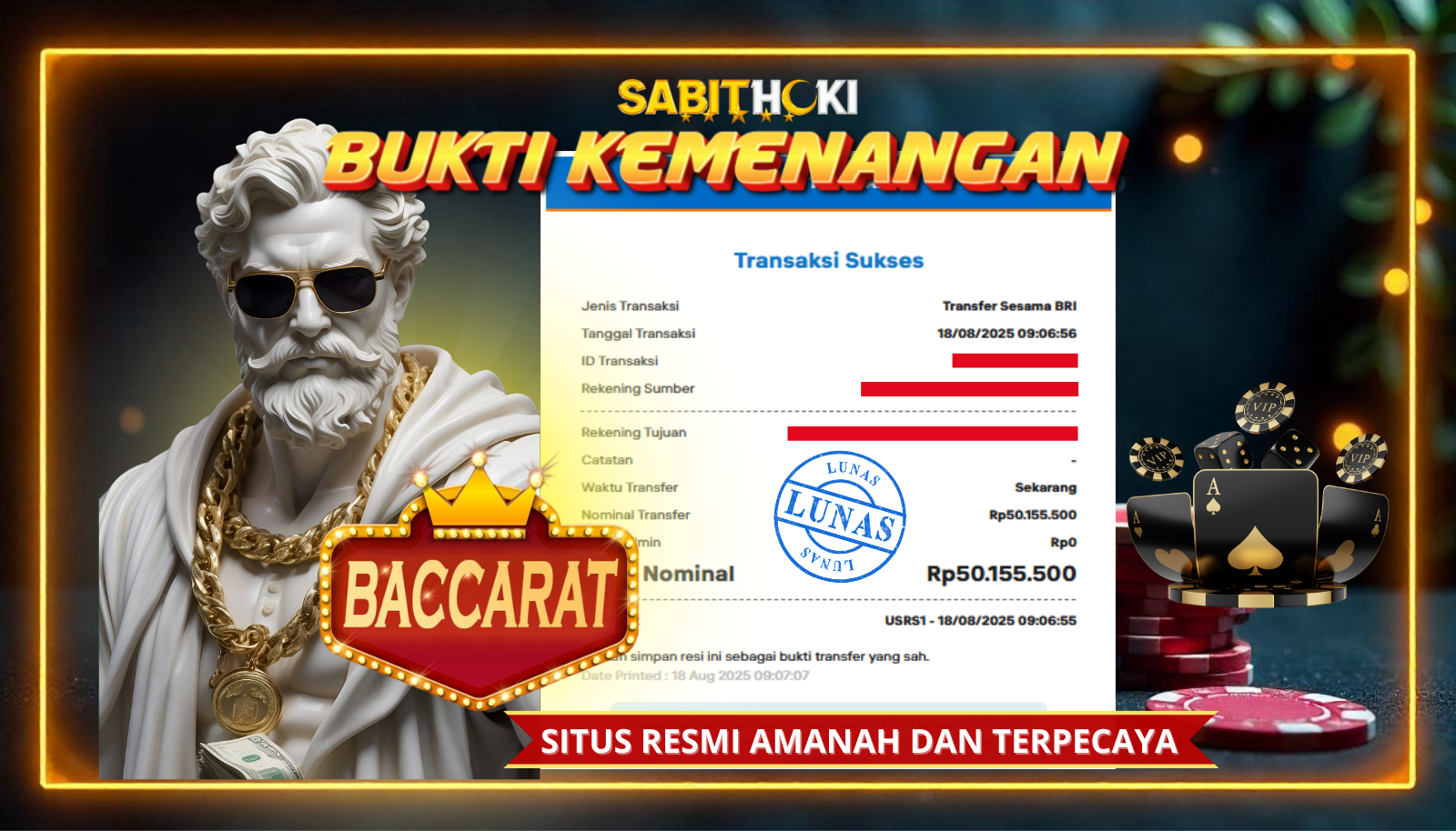 SELAMAT KEPADA MEMBER SETIA SABITHOKI BERHASIL JACKPOT DI PERMAINAN Slot Super Scatter Zeus